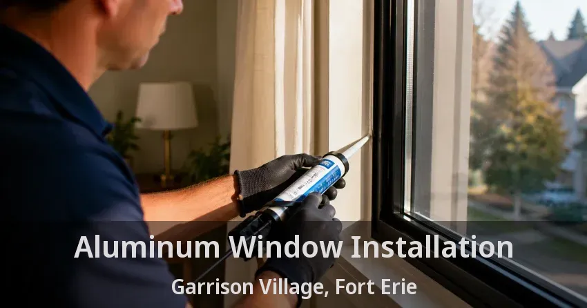 Aluminum Window Installation Garrison Village, Fort Erie - ON