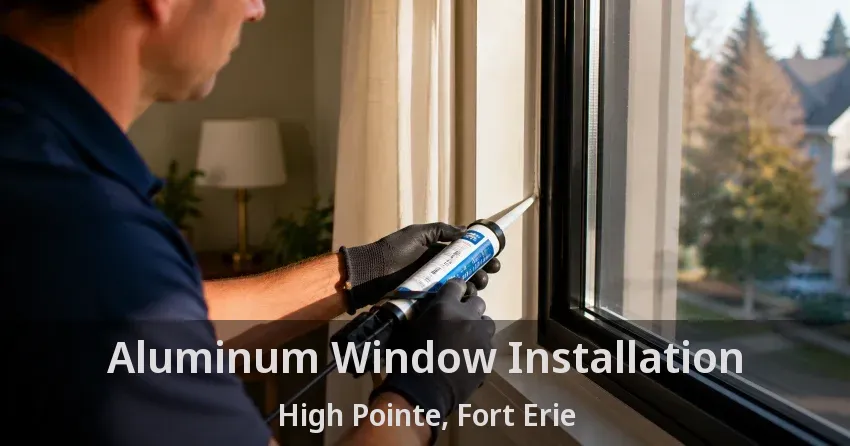 Aluminum Window Installation High Pointe, Fort Erie - ON