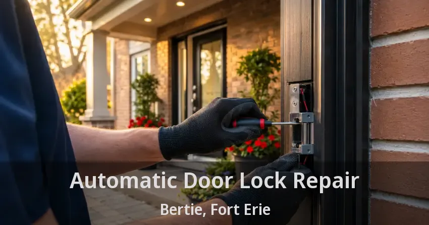 Automatic Door Lock Repair Bertie, Fort Erie - ON