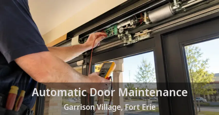 Automatic Door Maintenance Garrison Village, Fort Erie - ON