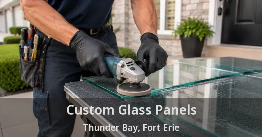 Custom Glass Panels Thunder Bay, Fort Erie - ON