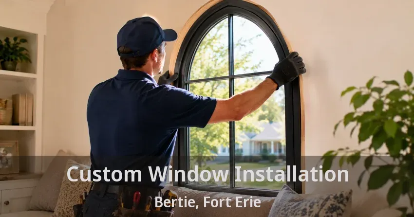 Custom Window Installation Bertie, Fort Erie - ON
