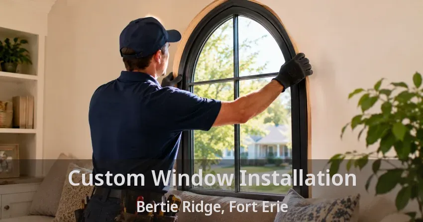 Custom Window Installation Bertie Ridge, Fort Erie - ON