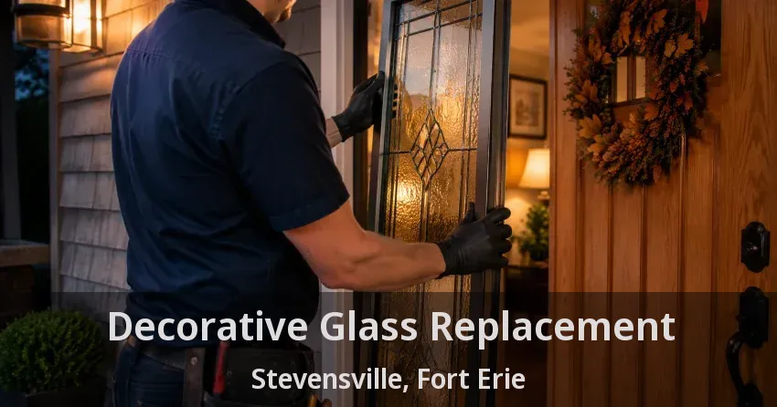 Decorative Glass Replacement Stevensville, Fort Erie - ON