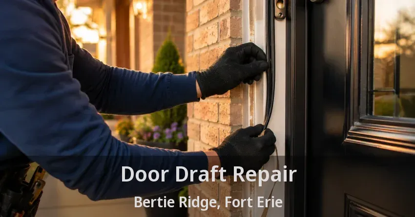 Door Draft Repair Bertie Ridge, Fort Erie - ON