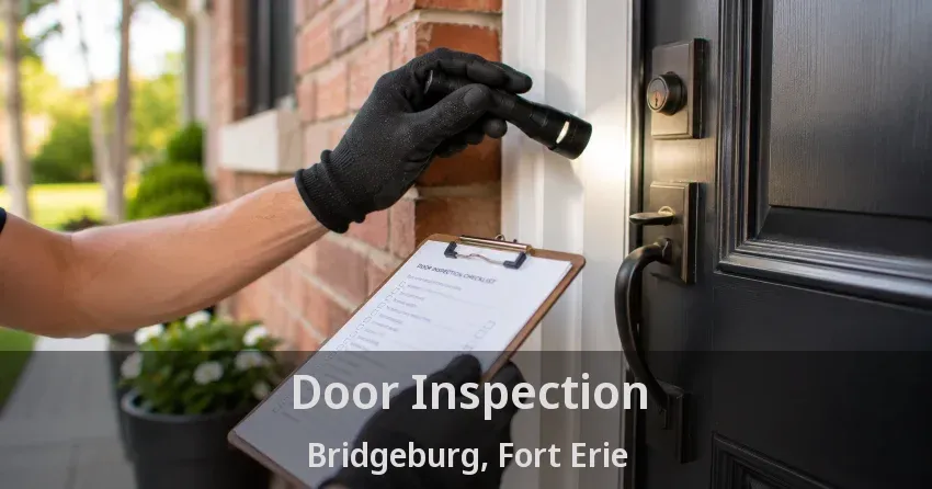 Door Inspection Bridgeburg, Fort Erie - ON