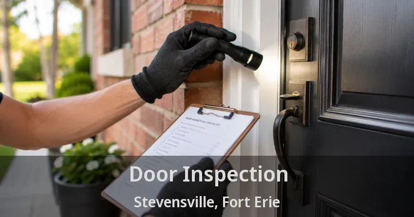 Door Inspection Stevensville, Fort Erie - ON