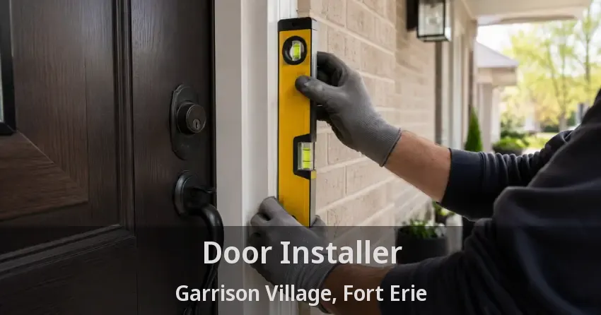 Door Installer Garrison Village, Fort Erie - ON