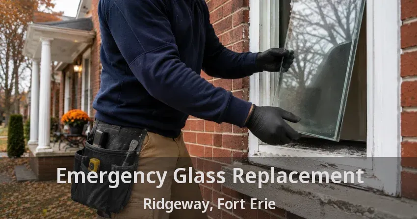 Emergency Glass Replacement Ridgeway, Fort Erie - ON
