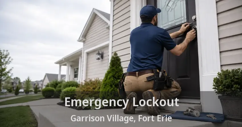 Emergency Lockout Garrison Village, Fort Erie - ON