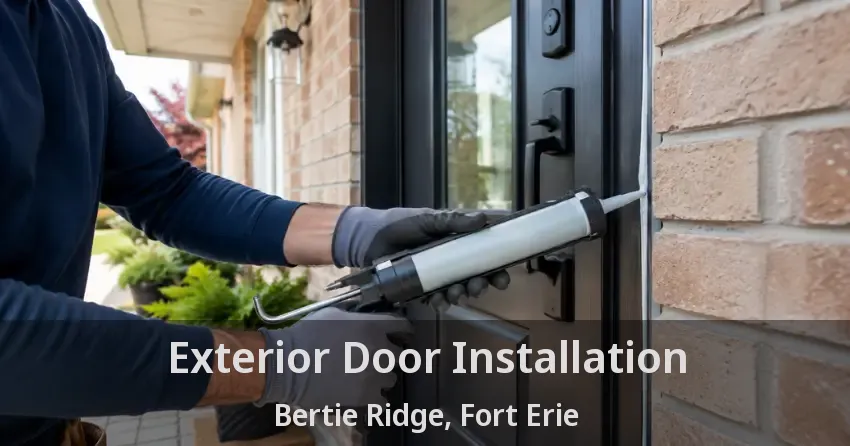 Exterior Door Installation Bertie Ridge, Fort Erie - ON