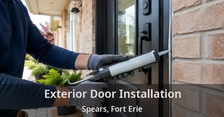 Exterior Door Installation Spears, Fort Erie - ON
