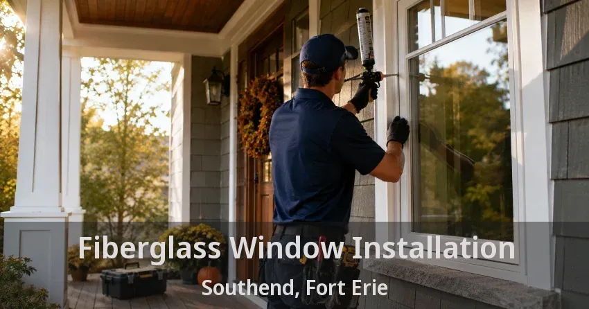 Fiberglass Window Installation Southend, Fort Erie - ON