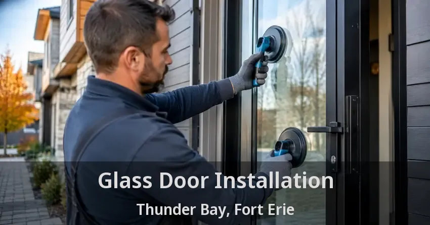 Glass Door Installation Thunder Bay, Fort Erie - ON