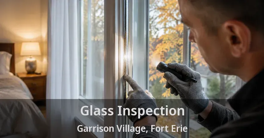 Glass Inspection Garrison Village, Fort Erie - ON