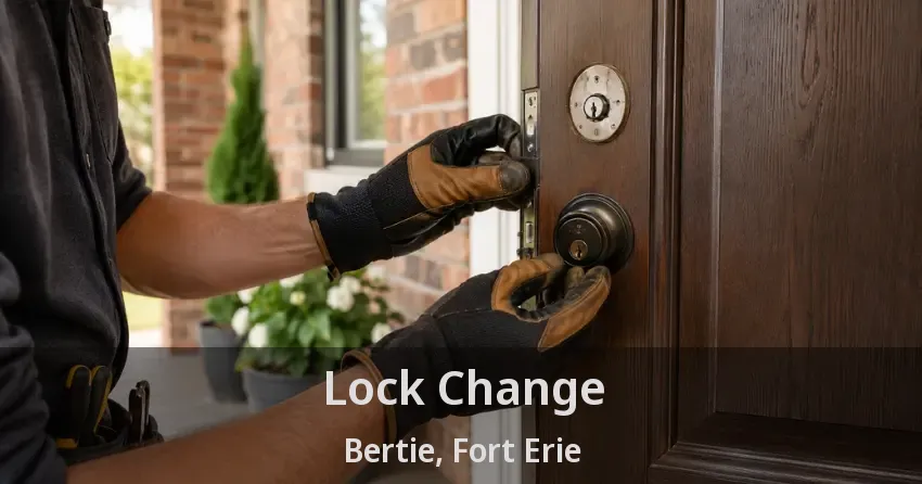 Lock Change Bertie, Fort Erie - ON