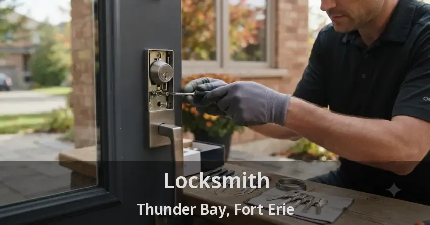 Locksmith Thunder Bay, Fort Erie - ON