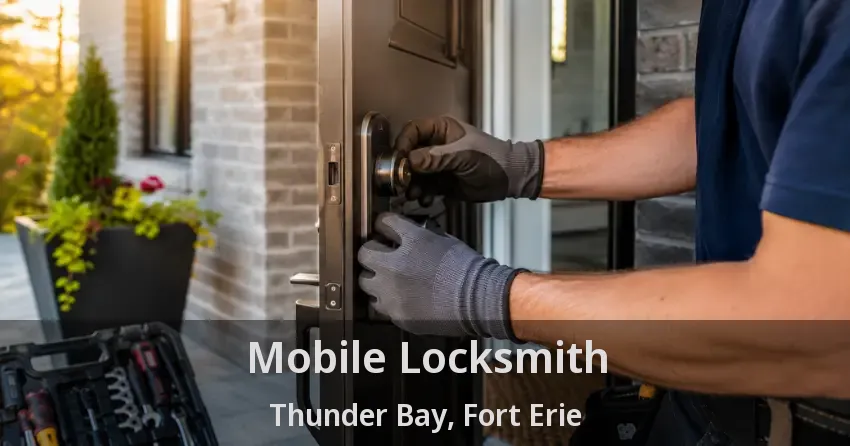 Mobile Locksmith Thunder Bay, Fort Erie - ON