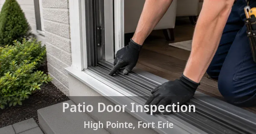 Patio Door Inspection High Pointe, Fort Erie - ON