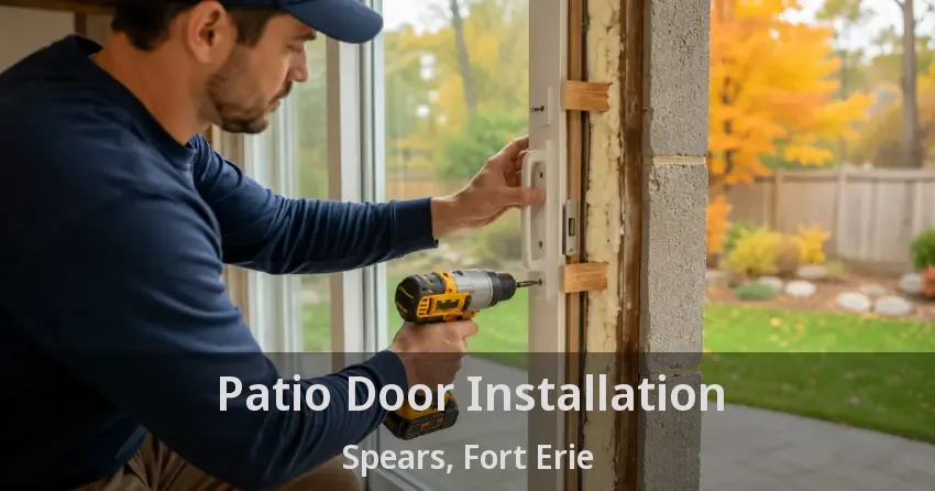Patio Door Installation Spears, Fort Erie - ON