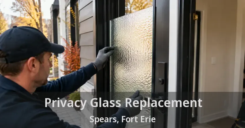 Privacy Glass Replacement Spears, Fort Erie - ON