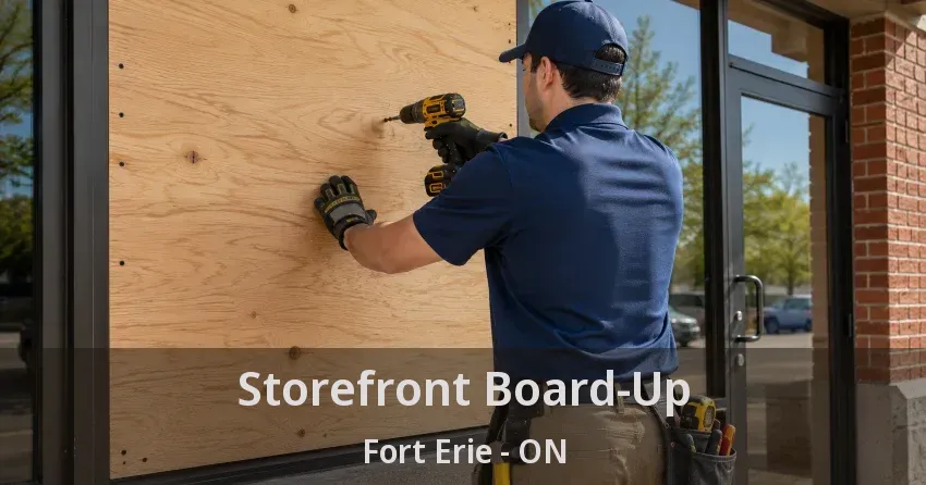 Storefront Board-Up Fort Erie - ON