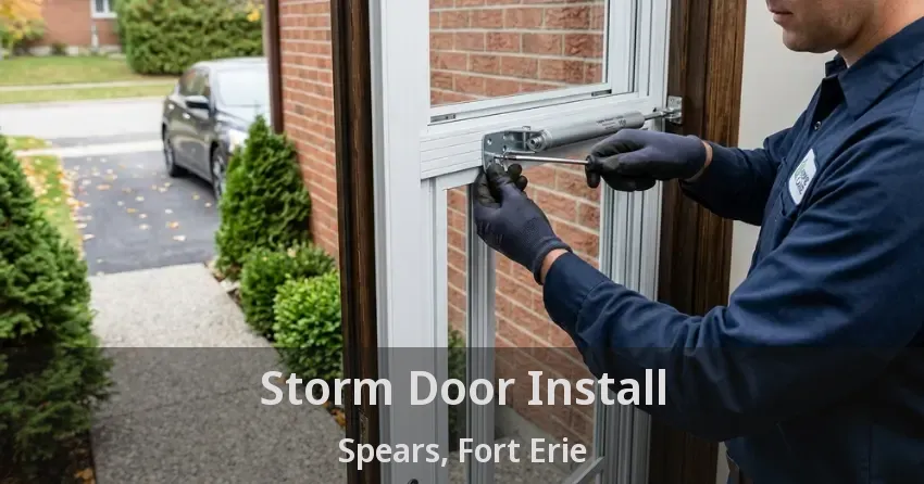 Storm Door Install Spears, Fort Erie - ON