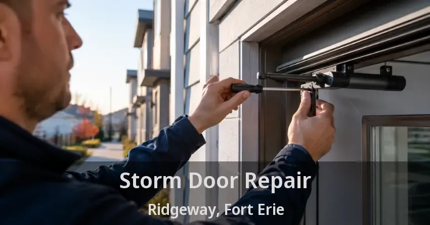 Storm Door Repair Ridgeway, Fort Erie - ON