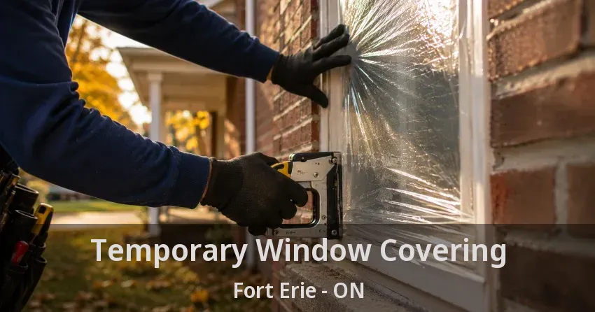 Temporary Window Covering Fort Erie - ON