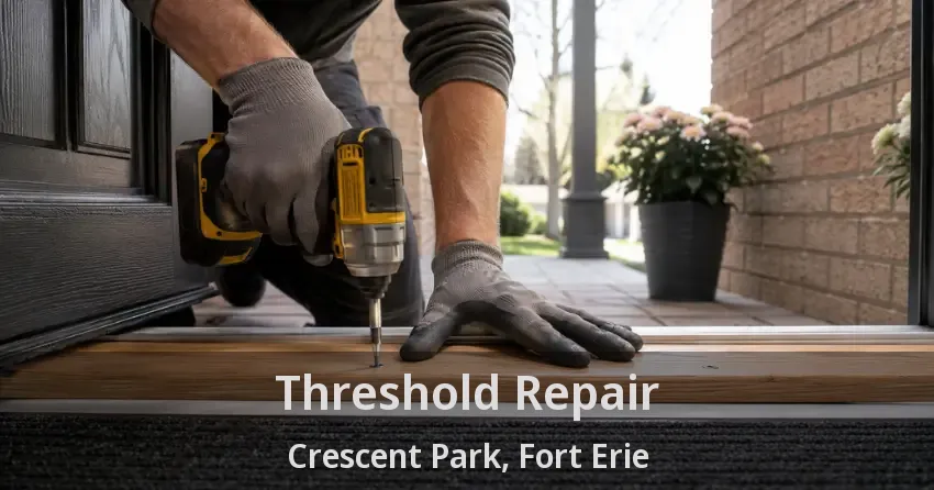 Threshold Repair Crescent Park, Fort Erie - ON