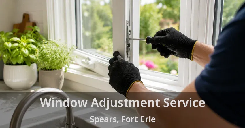 Window Adjustment Service Spears, Fort Erie - ON