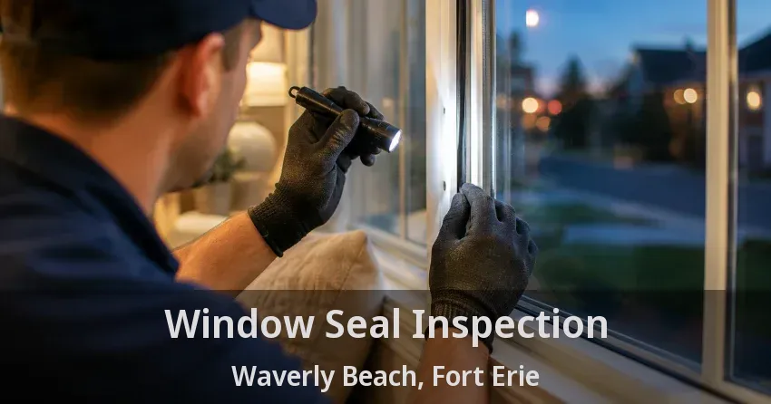 Window Seal Inspection Waverly Beach, Fort Erie - ON