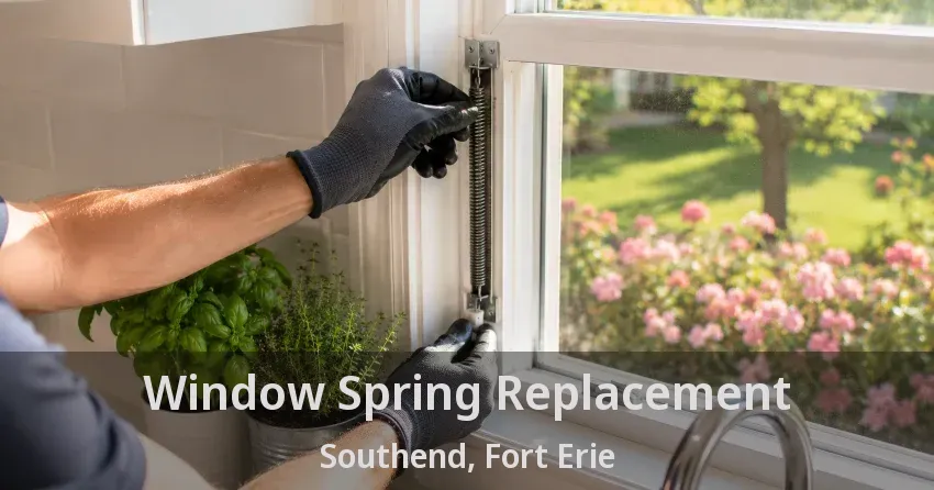 Window Spring Replacement Southend, Fort Erie - ON