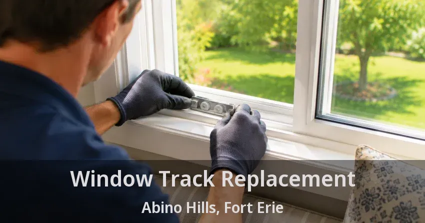 Window Track Replacement Abino Hills, Fort Erie - ON