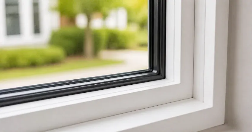 technician repairing window and door hardware in Spears, Fort Erie home