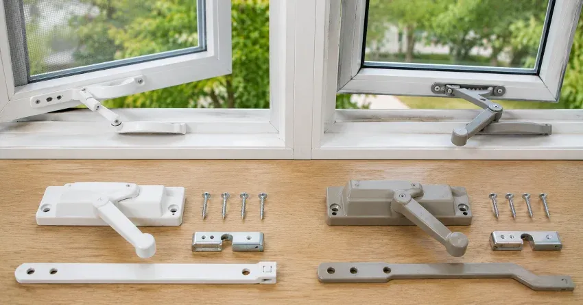 new casement window crank operator installed in Bay Beach, Fort Erie home